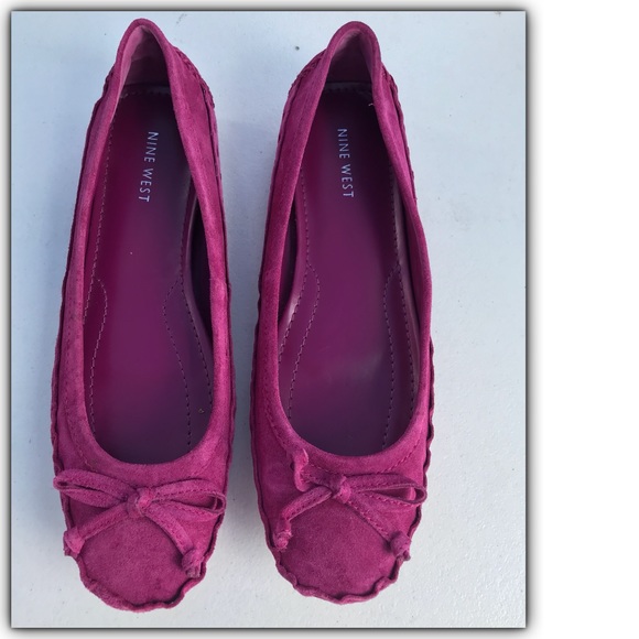 🔥SOLD🔥 Nine West Pink Flats. Size 9 - Picture 2 of 5